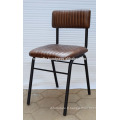 Chaise en cuir industriel Baquet Chaise de design en cuir véritable